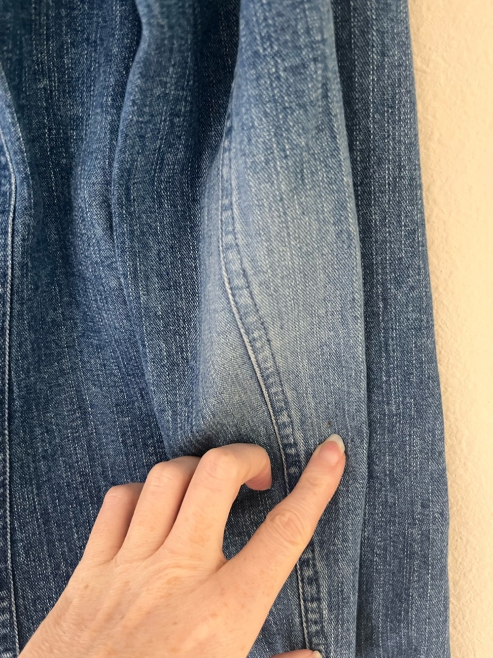 Liz Clairborn Vintage Womens Denim Jacket S/M 90s Y2K Chore Utility Barn Pockets - Picture 11 of 11